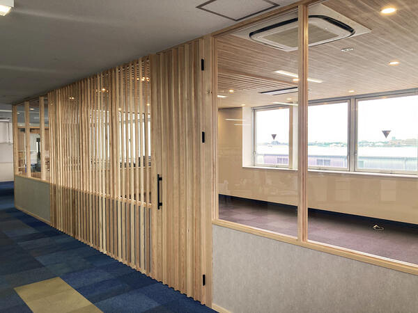 大阪府枚方市/オフィス休憩室の内装・デザイン施工実績